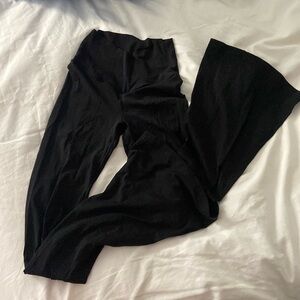 Aerie RealMe cross waist flares